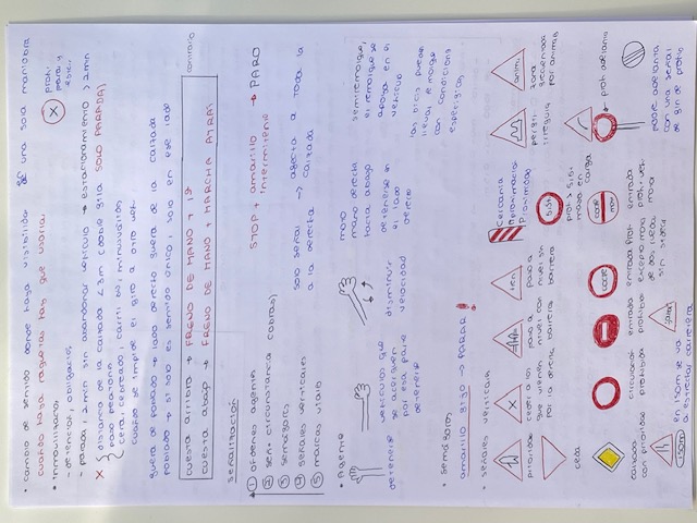 Examen teórico coche