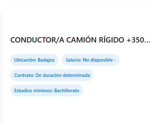 CONDUCTOR/A CAMIÓN RÍGIDO +3500 kgs