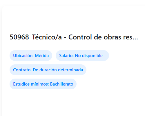 50968_Técnico/a - Control de obras restauración fluvial (Mérida)