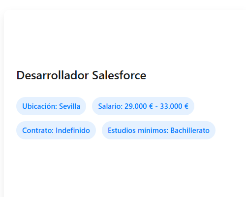 Desarrollador Salesforce
