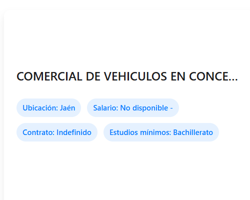 COMERCIAL DE VEHICULOS EN CONCESIONARIO OFICIAL