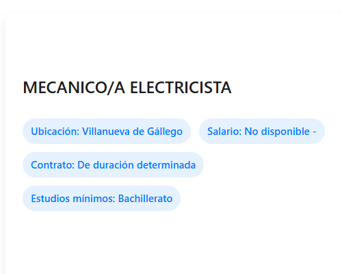 MECANICO/A ELECTRICISTA