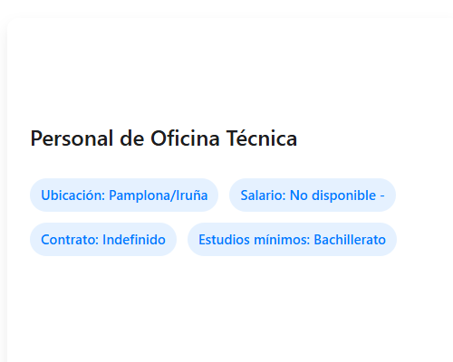 Personal de Oficina Técnica
