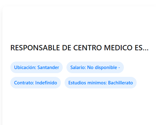 RESPONSABLE DE CENTRO MEDICO ESTÉTICO