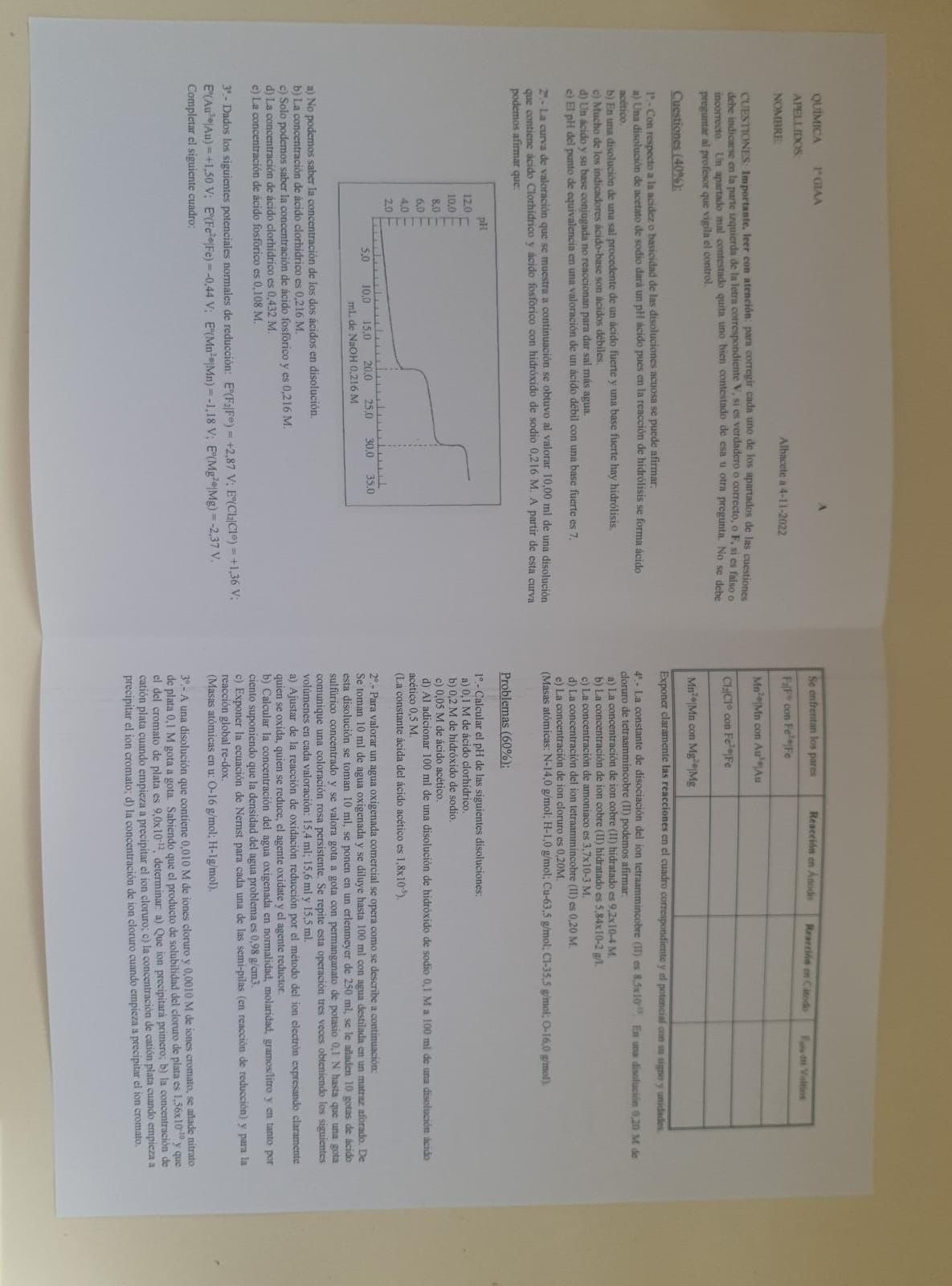 Examen 3 Química (Gonzalo) 2024