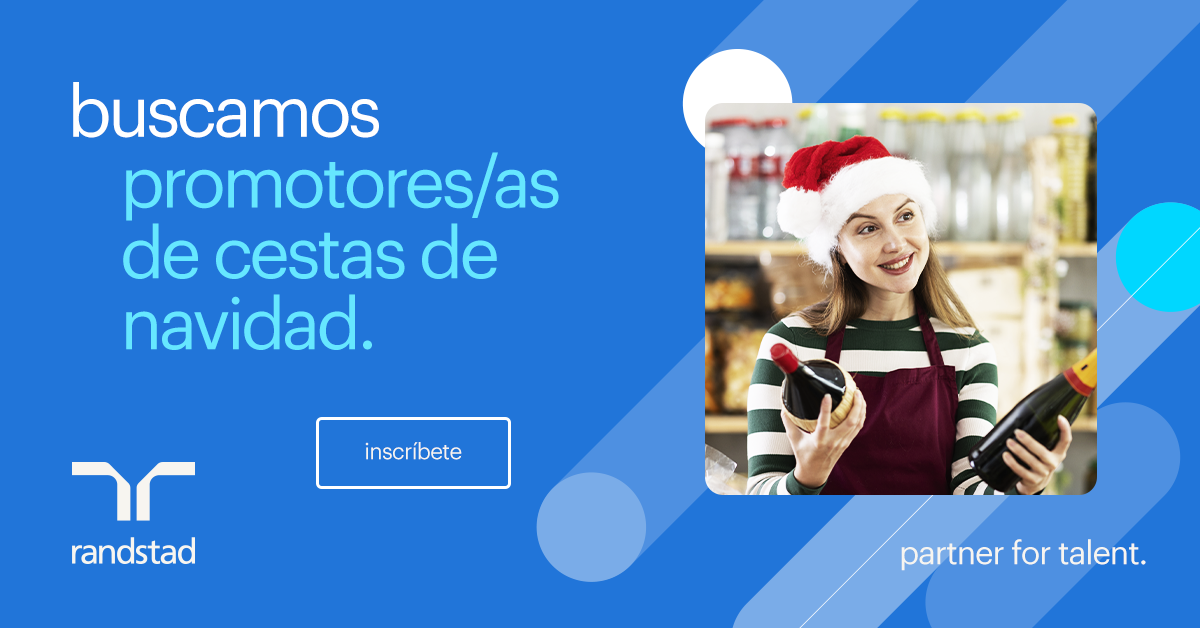 ¡Buscamos promotor/a de cestas de navidad para la campaña de Navidad!