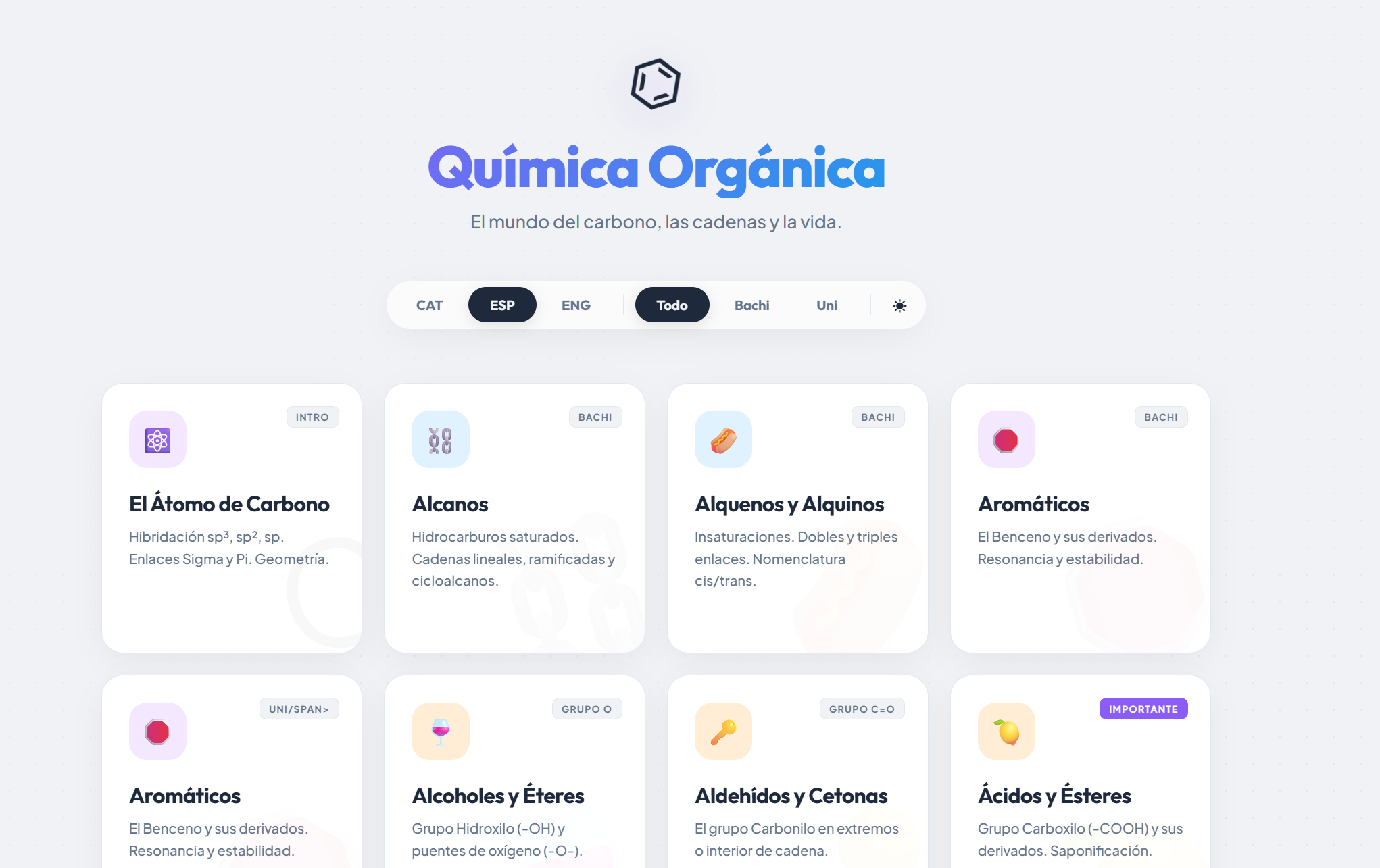 qUIIMICA Y ENCIMA HAY INORGANICA