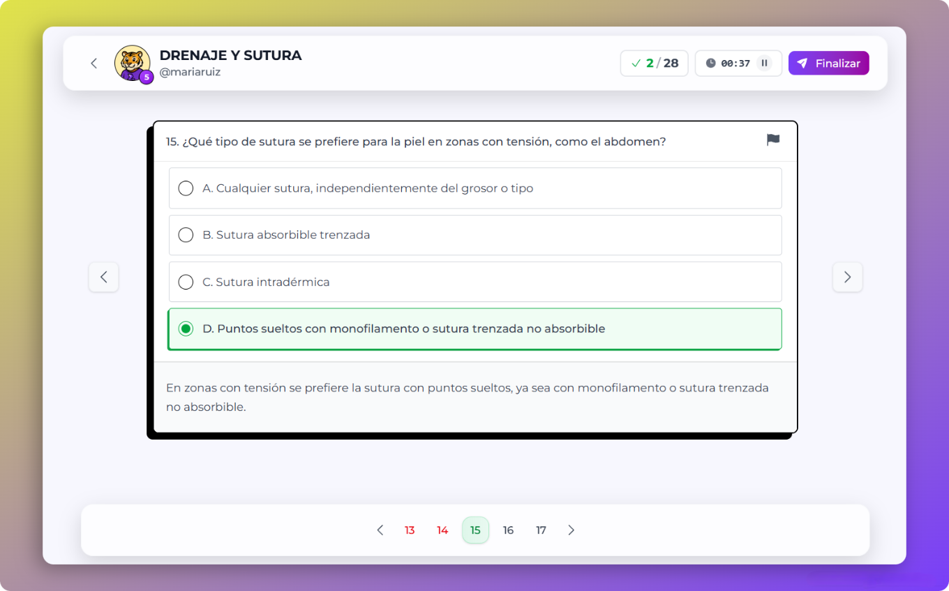 Para Derechos Reales, lo mejor para estudiar son los tests compartidos en proxus.es, os van a facilitar la vida un montón. Y si no os cuadran los que hay podéis generar los vuestros con IA súper fácil