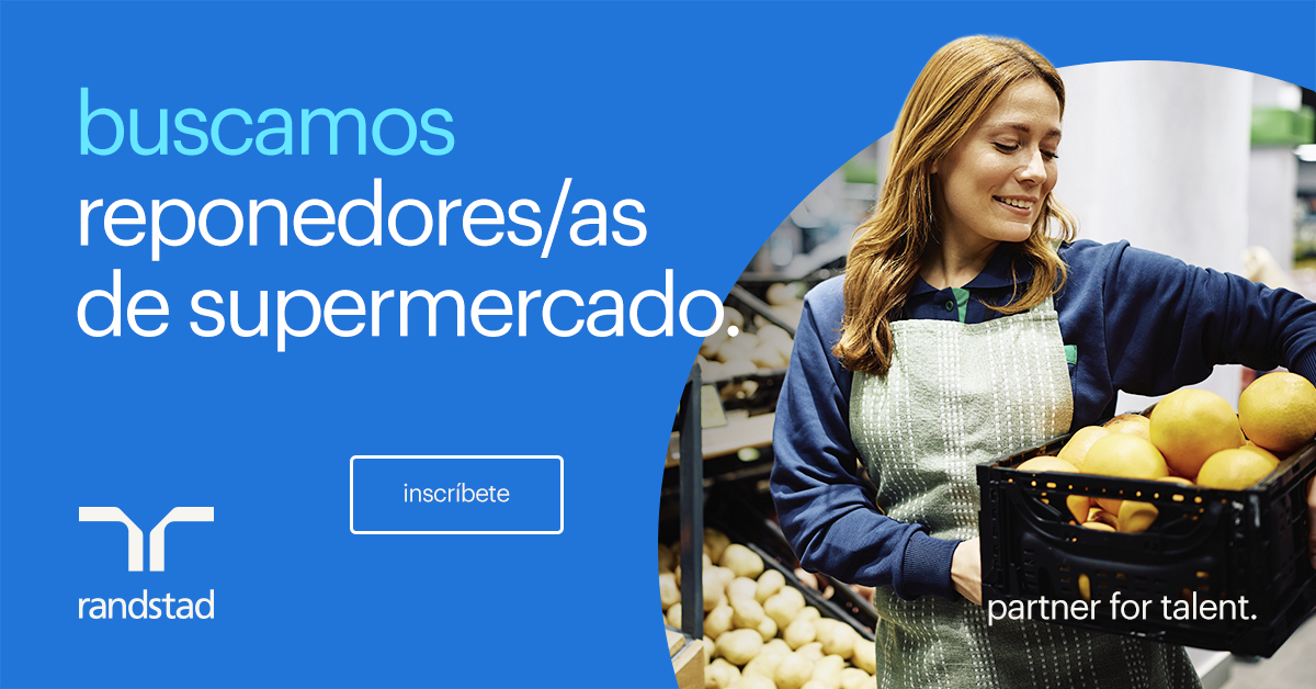 ¡Buscamos reponedor/a de supermercado!