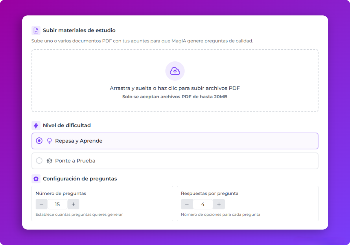 El año pasado usé los tests de proxus.es para preparar las recus y me fue de lujo. Entré al examen superseguro, sabiendo exactamente qué fallaba. Recomendadísimooo!