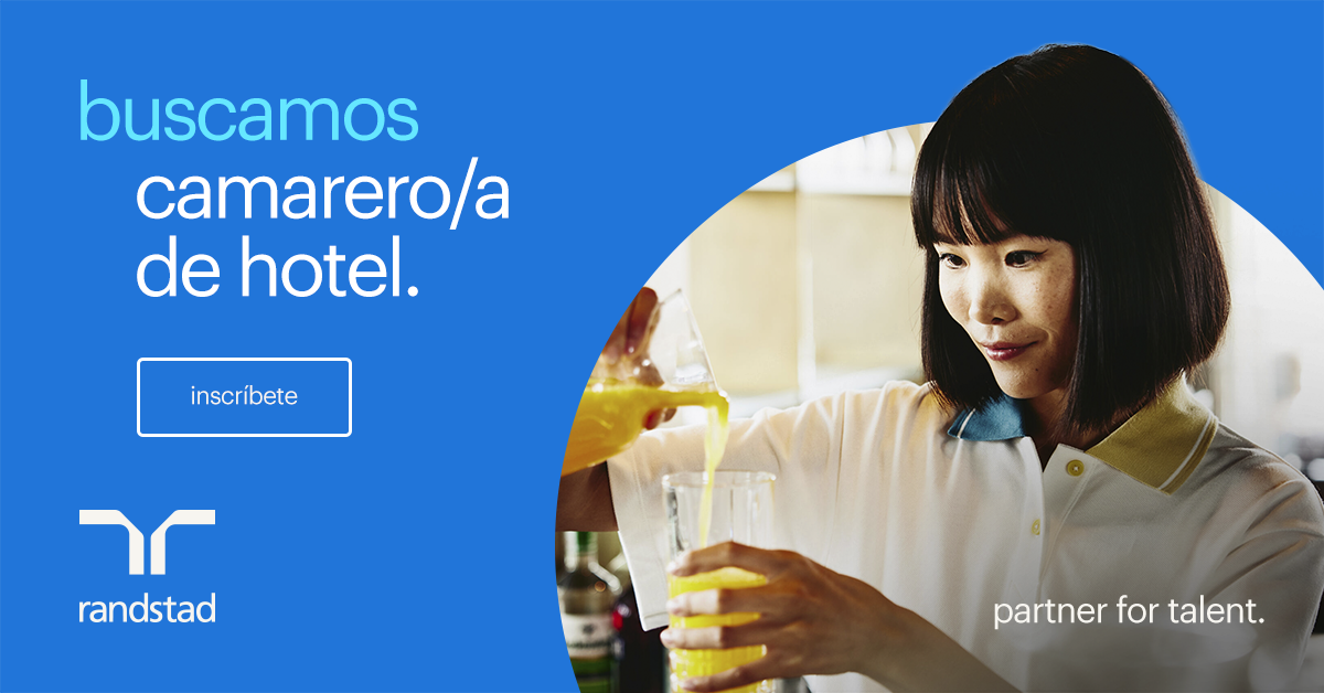 ¡Buscamos camareros/as de hotel!