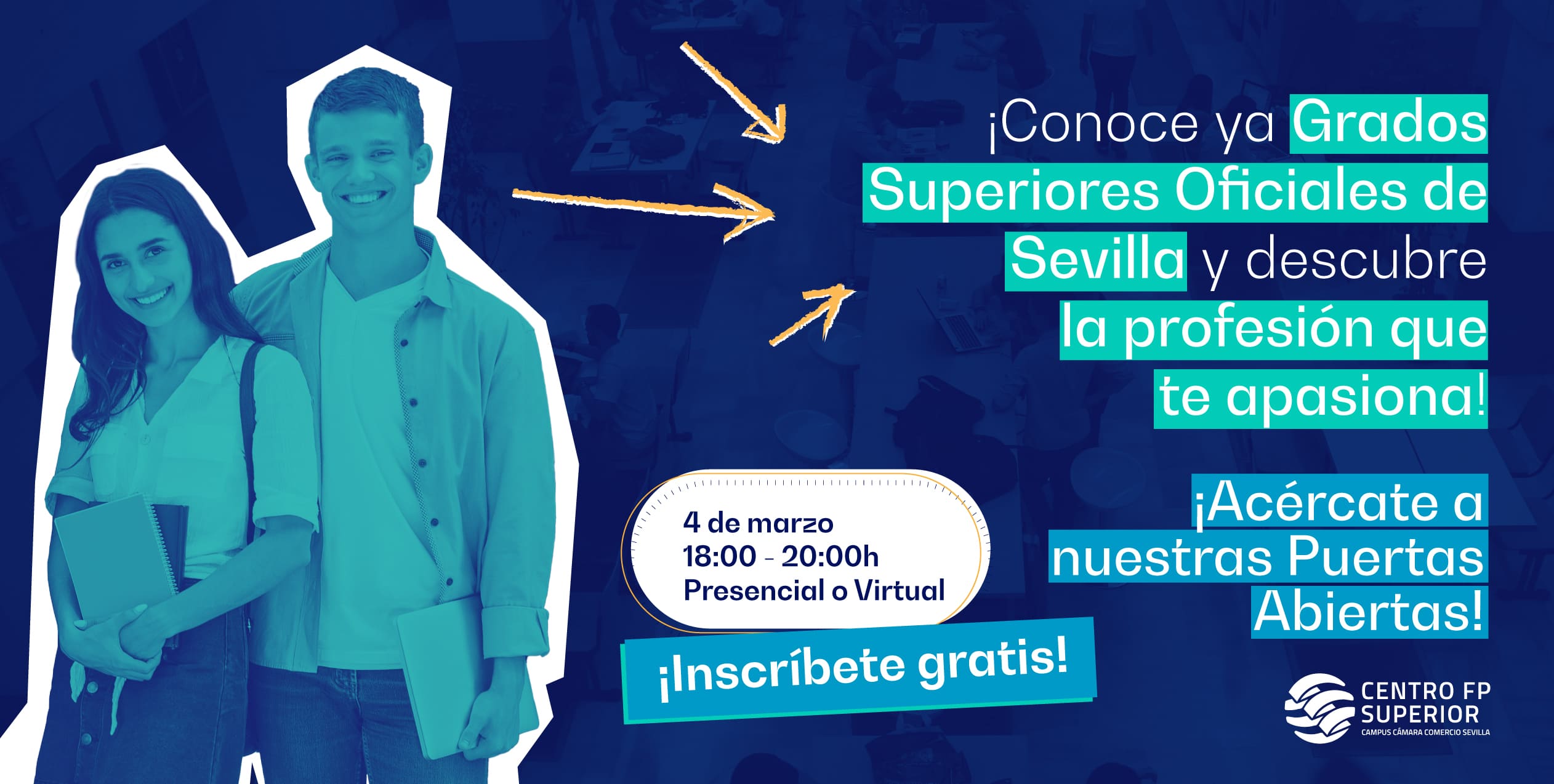 ¿Estás pensando estudiar un Grado Superior Oficial? ¡Despeja tus dudas!