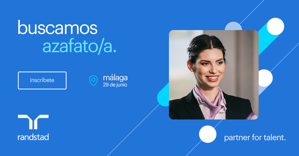 ¡Buscamos azafatos/as para un evento en Málaga!