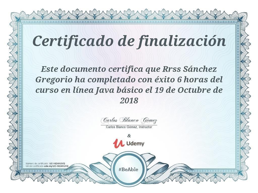 Diplomada en Udemy.