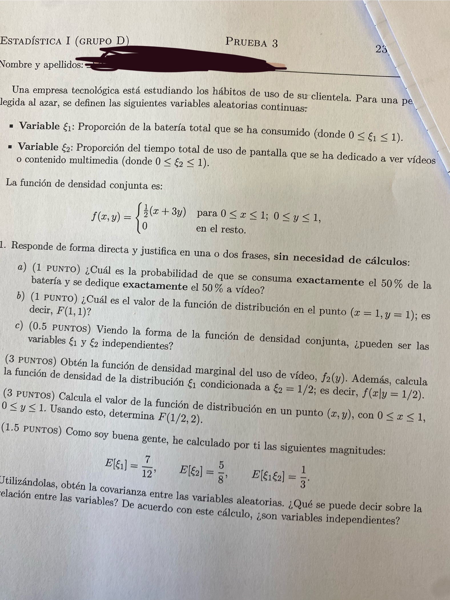 TERCER EXAMEN PARCIAL ESTADÍSTICA 2026