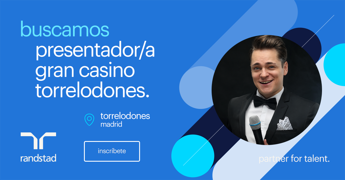 ¡Buscamos presentadores/as para el Gran Casino de Torrelodones!