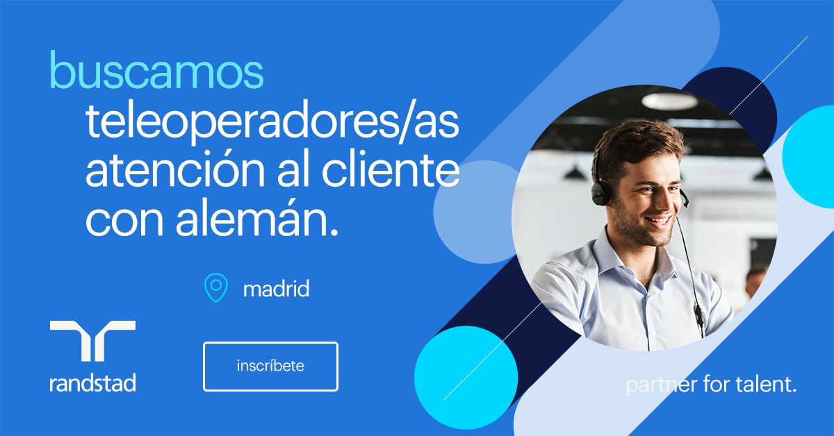 ¿Buscas un proyectazo internacional en📍Madrid y dominas el alemán?