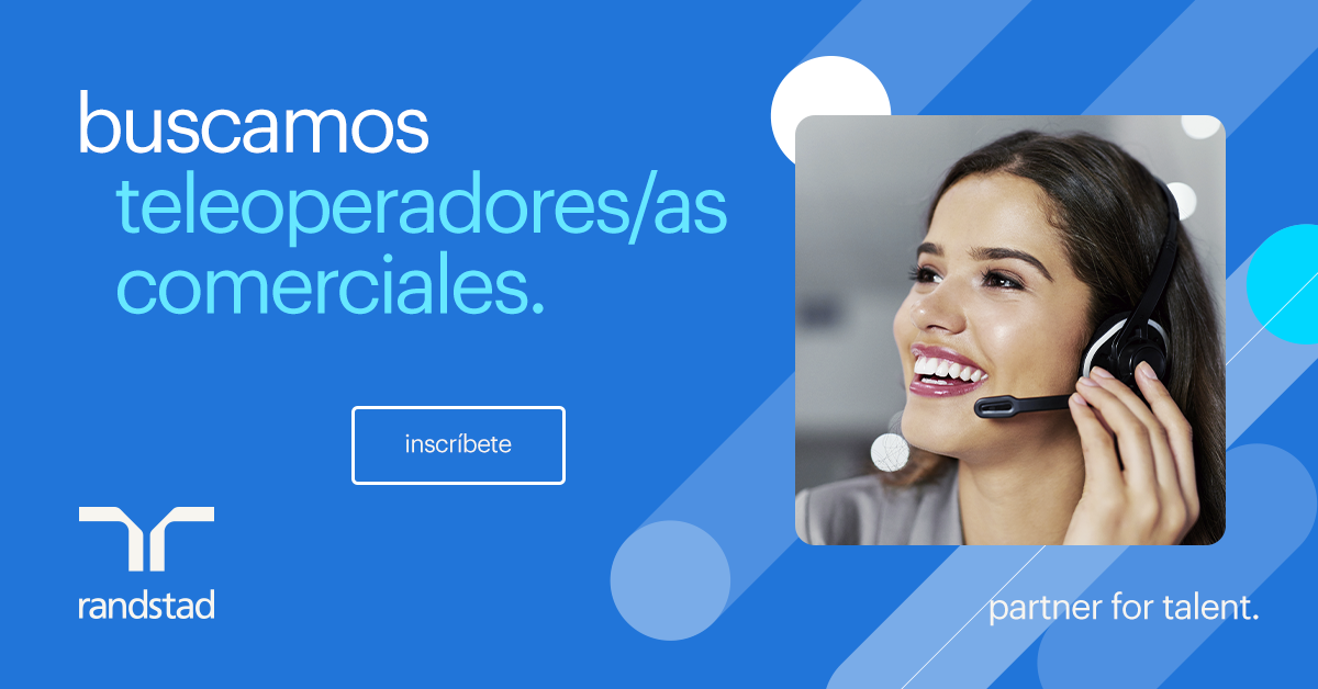 ¡Buscamos teleoperadores/as comerciales!