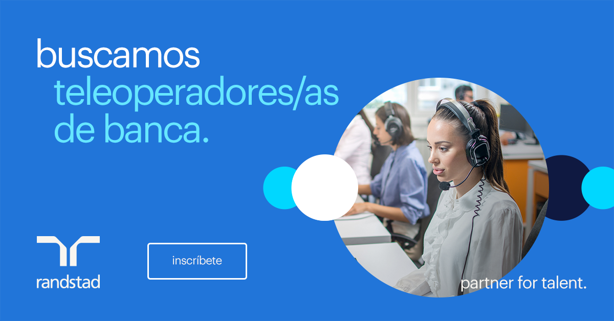 ¡Buscamos teleoperadores/as para atención al cliente (Banca)!🏦✨