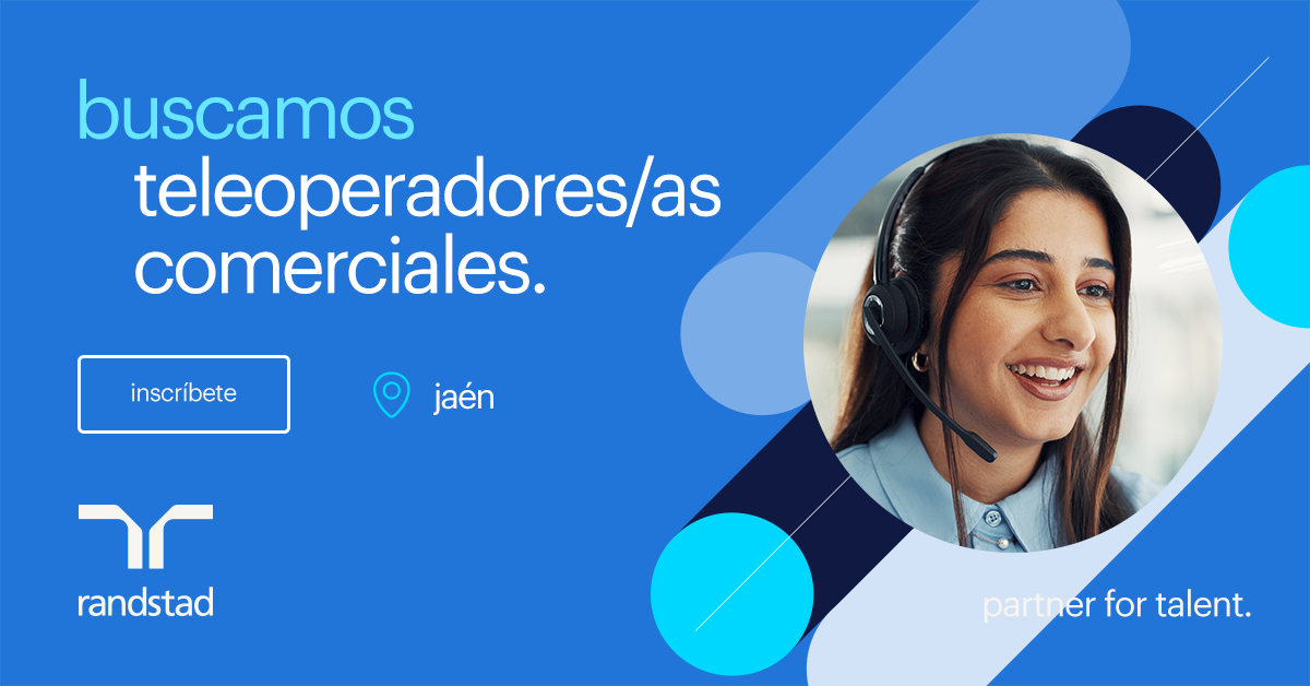 ¡Buscamos teleoperadores/as comerciales en Jaén!