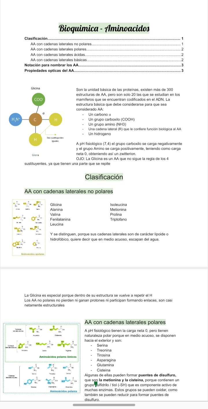 Nuevos documentos publicados en la carpeta de Bioquímica, disponible en mi perfil!! 📁📥