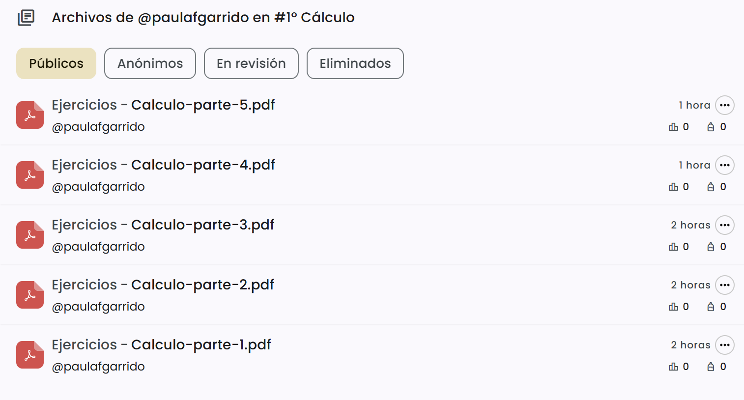 EJERCICIOS DE EXÁMENES ANTERIORES Y APUNTES DE CÁLCULO
