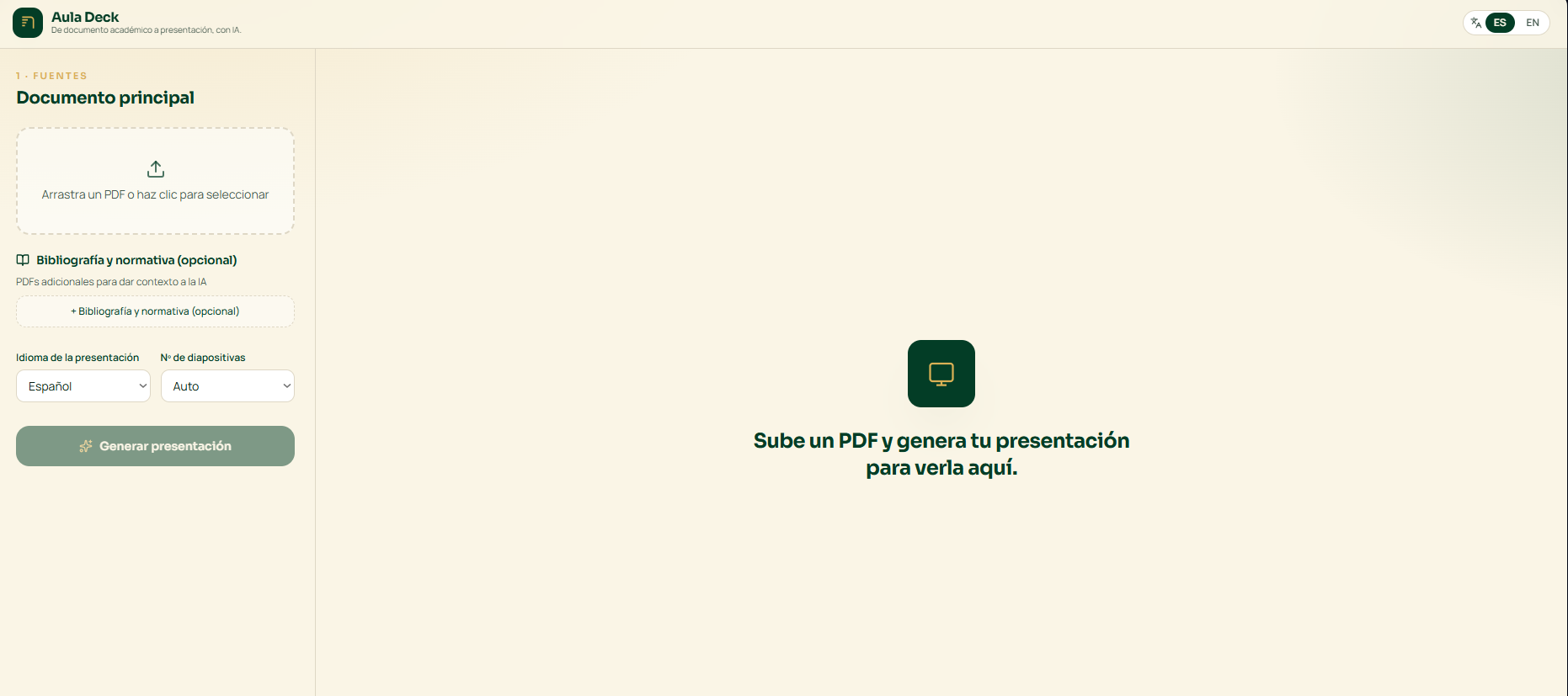 ¡Hola a tod@s! Aquí tenéis una herramienta muy útil para crear presentaciones y transparencias directamente desde un archivo PDF.