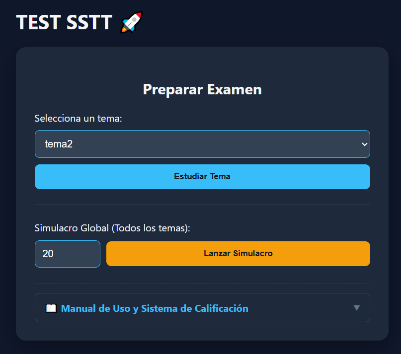 Buenas, he creado una pequeña web para todo aquel que quiera repasar todas las preguntas de Wooclap de la asignatura Servicios Telemáticos (SSTT) correspondiente al curso 25/26. Más info en la propia web. Agradecería cualquier feedback con el fin de mejorar la funcionalidad de la misma asi como cualquier aviso de errores con la web o con su funcionamiento.