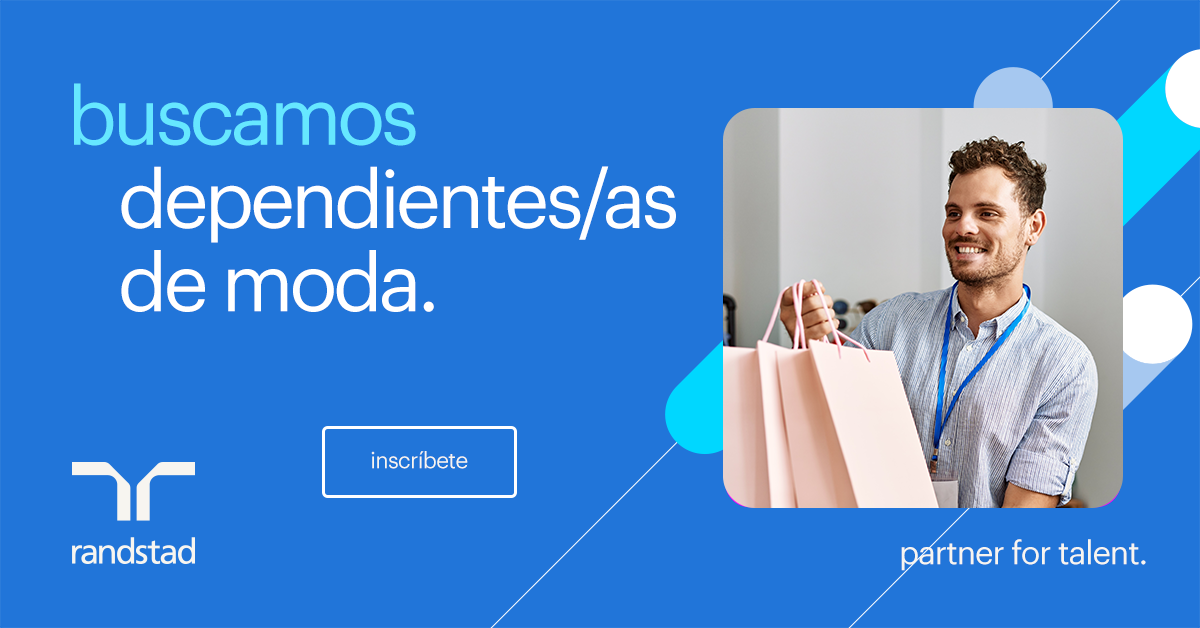 ¡Trabaja en el mundo de la moda con Randstad! 💙 Buscamos dependientes/as de cara al verano.