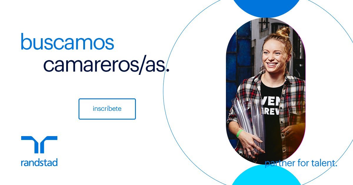 ¡Arranca en la hostelería! Buscamos camareros de cara a verano.