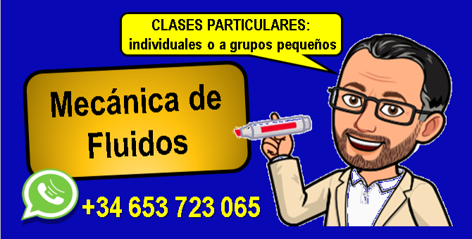 Clases particulares Mecánica de Fluidos