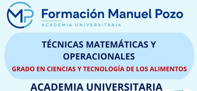 PRÓXIMO INICIO DE CURSO
ACADEMIA UNIVERSITARIA MP
✅Resolución paso a paso de ejercicios y exámenes de convocatorias anteriores al detalle.
✅ Clase de prueba sin compromiso
✅ Modalidad presencial y online
🎥 Todas las clases quedan grabadas con acceso a plataforma para convocatoria ordinaria y extraordinaria
👨🏫 Además, tendrás a tu profesor a tu disposición para resolver dudas y ayudarte durante el curso.
🤖 IA INTEGRADA EN NUESTRA PLATAFORMA
Pregunta tus dudas sobre el temario y nuestra IA te ayudará a resolverlas, llevándote incluso al momento exacto de la clase grabada donde el profesor explica ese contenido.
📩 Plazas limitadas. Infórmate sin compromiso.