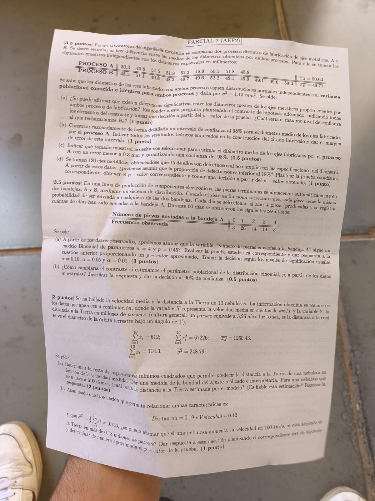 Examen final de Junio de Estadística Aplicada GIM 2026