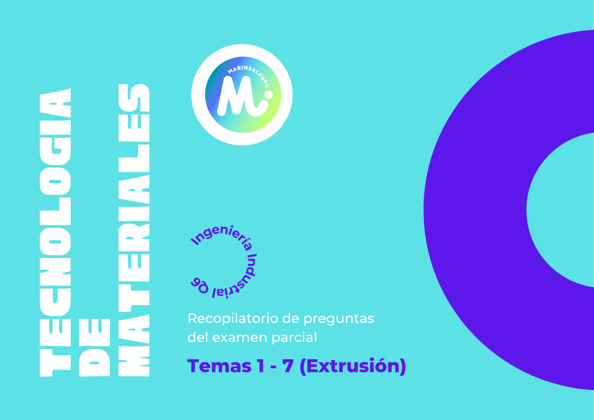 Recopilatorio Preguntas Parcial - Tecnología de Materiales
