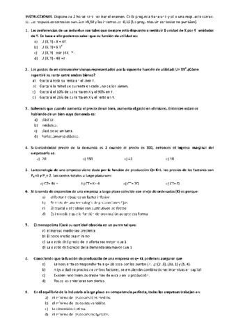 Examen Microeconomia 17 - 18 Febrero Tipo A.pdf