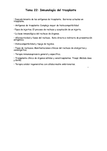 Tema 22. Inmunología del trasplante.PDF