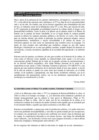 TV ARTS TV.La televisión (como el video). Un medio creativo.pdf