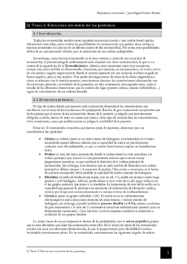 Bioqu Mica Estructural Tema Estructura Covalente De Las Prote Nas Pdf