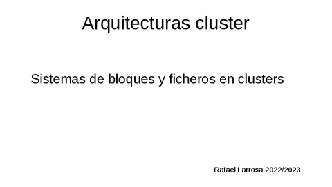 T3 - Sistemas de Ficheros para Clusters.pdf