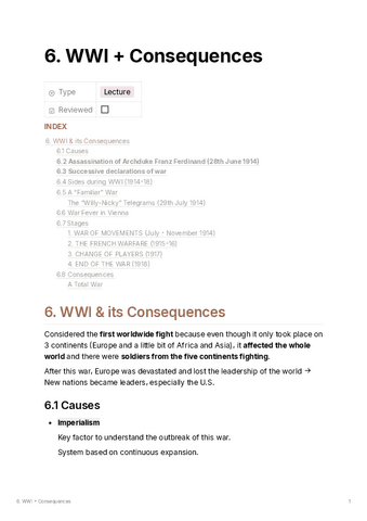 WORLD WAR I and its CONSEQUENCES.pdf
