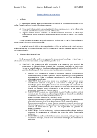 Tema 5- División meiótica. Gametogénesis.pdf