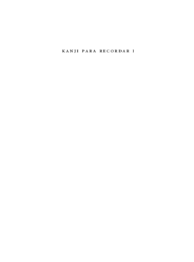 Kanji Para Recordar - 1.pdf