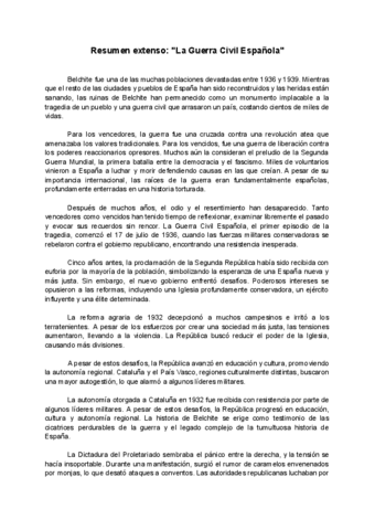 Resumen extenso - La Guerra Civil Española.pdf