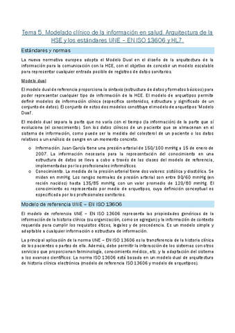 Tema-5.-Modelado-clinico-de-la-informacion-en-salud.-Arquitectura-de-la-HSE-y-los-estandares-UNE-EN-ISO-13606-y-HL7.pdf