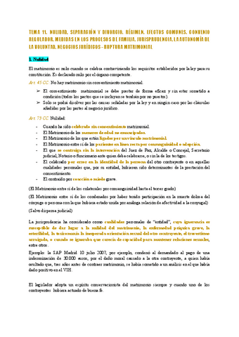 TEMA-11.-NULIDAD-SEPARACION-Y-DIVORCIO.-REGIMEN.-EFECTOS-COMUNES.-CONVENIO-REGULADOR.-MEDIDAS-EN-LOS-PROCESOS-DE-FAMILIA.-JURISPRUDENCIA.-LA-AUTONOMIA-DE-LA-VOLUNTAD.-NEGOCIOS-JURIDICOS-RUPTURA-MATRIMONIAL.pdf