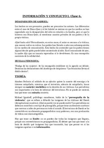 INFORMACIÓN Y CONFLICTO I. Clase 6.pdf