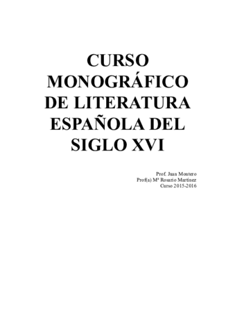 CURSO MONOGRÁFICO DE LITERATURA ESPAÑOLA DEL SIGLO XVI.docx.pdf