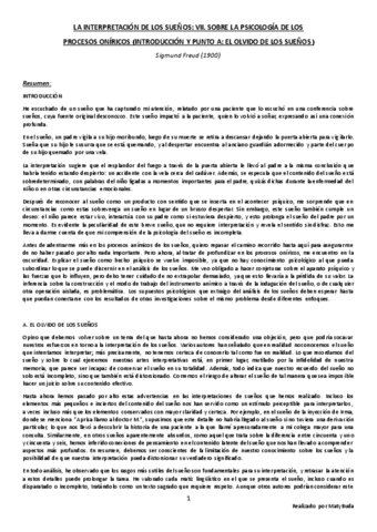 Resumen-La-Interpretacion-de-los-Suenos.-VII.-Sobre-la-Psicologia-de-los-Procesos-Oniricos-Introduccion-y-Punto-A.-El-Olvido-de-los-Suenos-de-Freud.pdf