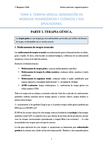 TEMA-5.-Terapia-genica-generacion-de-modelos-transgenicos-y-clonicos-y-sus-aplicaciones..pdf