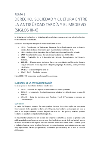 Tema 1. Derecho sociedad y cultura entre la Antigüedad tardía y el medievo.pdf